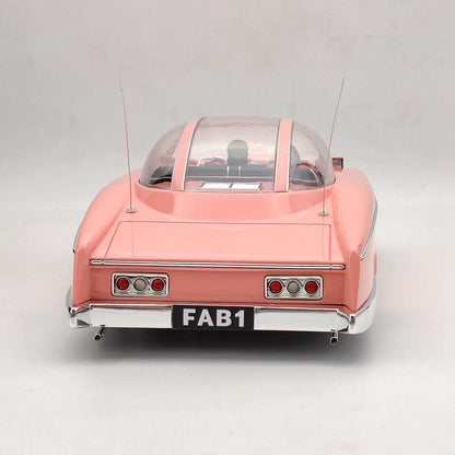 AMIE 1/18 Scale Rolls Royce Lady Penelope's Thunderbirds FAB1/FAB 1 Resin Toys Car Models Miniature Decoration Gifts Limited Collection