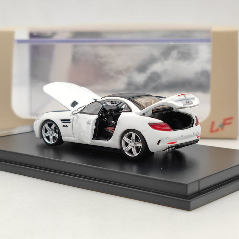LF 1/64 Mercedes-Benz SLC Limited Edition Diecast Toys Car Models Collection Gifts all open
