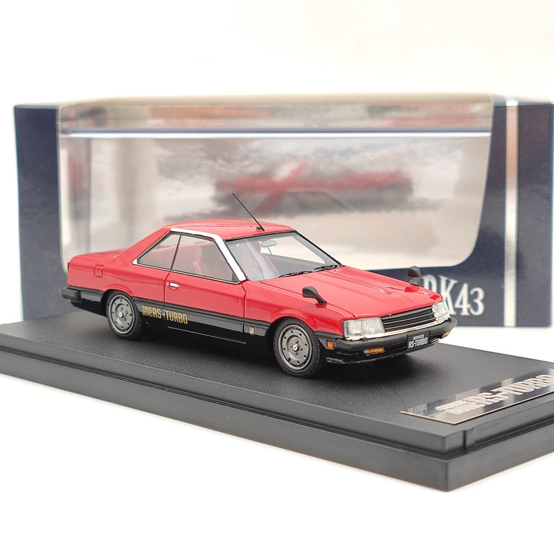 Mark43 1/43 Nissan SKYLINE Hardtop 2000 RS-Turbo KDR30 Red PM4380ARK Resin Model Car Limited Collection Auto Gift