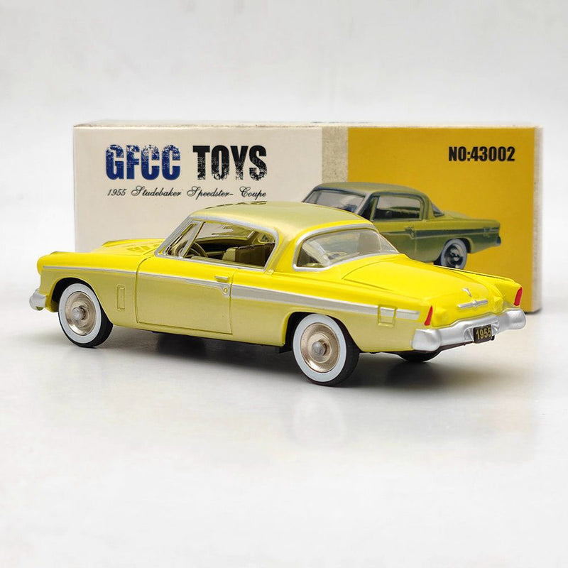 GFCC 1:43 1955 Studebaker Speedster-Coupe Yellow