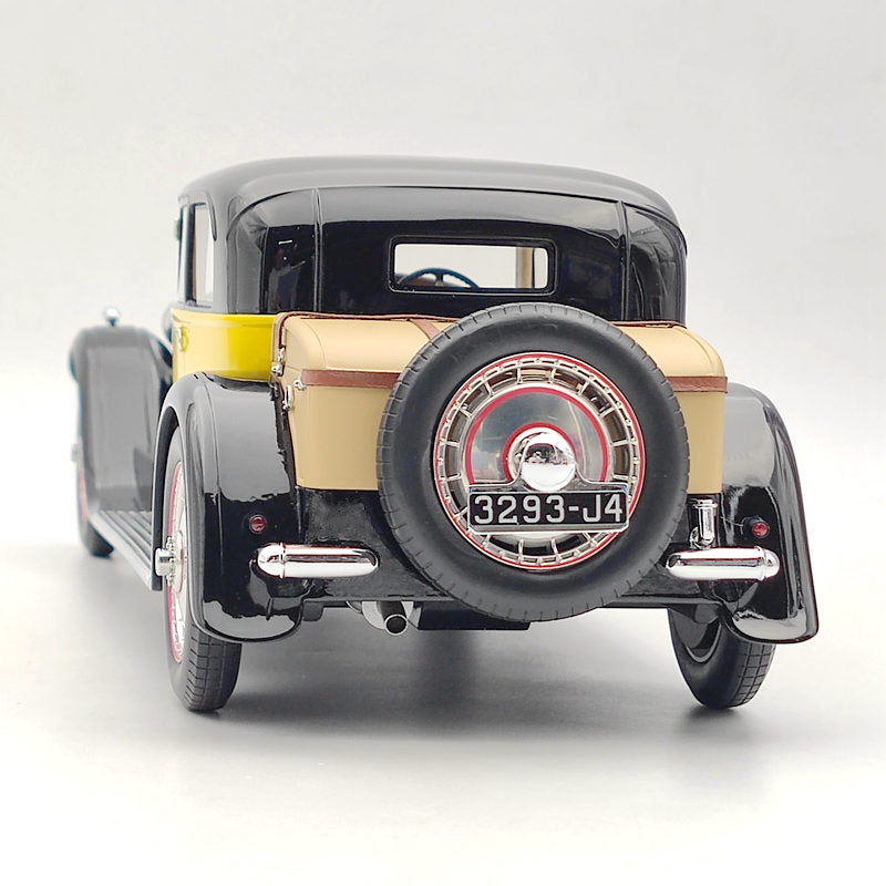 CMF 1:18 Bugatti Type 41 Royale By Weymann 1929 Black&Yellow CMF18170 Models Car