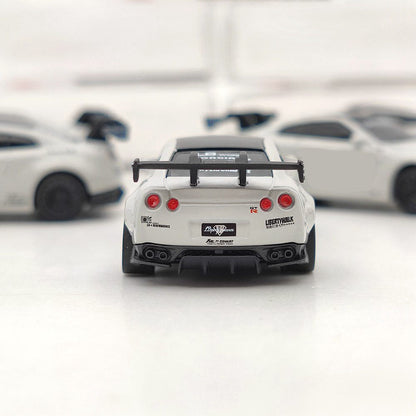 5PCS/10PCS SUM 1:87 Nissan GTR 34 Liberty Walk Diecast Models Toys Car Collection Auto Gifts