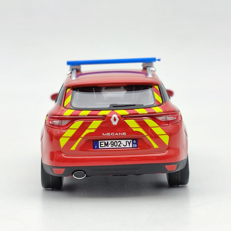 Norev 1/43 2016 Renault Megane Estate Pompiers FIRE ENGINE Diecast Model cars