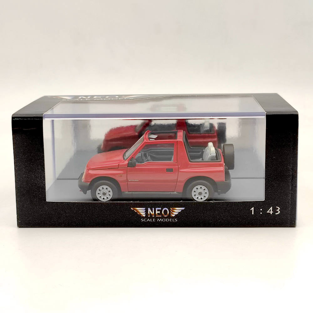 1/43 NEO SCALE MODELS Suzuki Vitara 1.6 JLX Cabriolet Red Resin Car Limited Collection