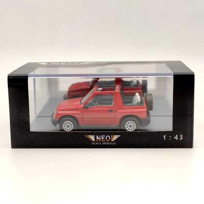 1/43 NEO SCALE MODELS Suzuki Vitara 1.6 JLX Cabriolet Red Resin Car Limited Collection