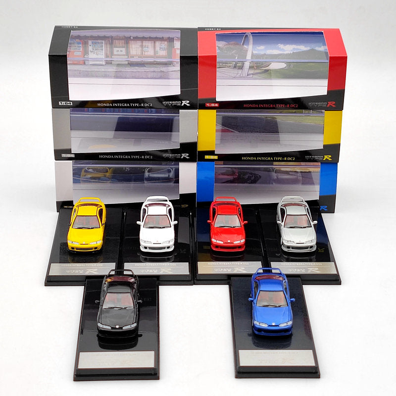 HOBBY 1:64 HONDA Integra Type-R DC2 Diecast Model Car Toys Collection Gifts 6 colors