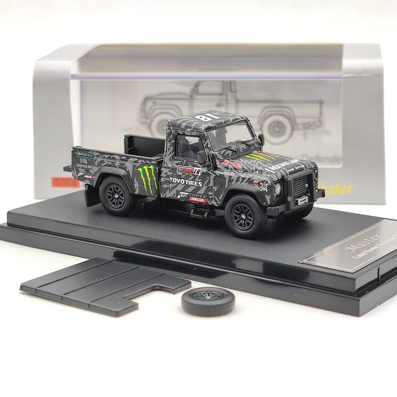 Master 1:64 Land Rover Pickup Claws Diecast Toys Car Models Limited Collection Gifts