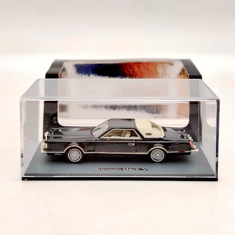 NEO SCALE MODELS 1/87 Lincoln Mark V Resin Toy Car Limited Collection Black Gift
