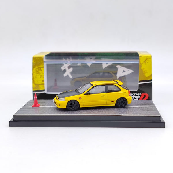 Hobby Japan HJ642016DA 1/64 Honda Civic TYPE R (EK9) Project D Diorama Set Diecast Model Car Collection