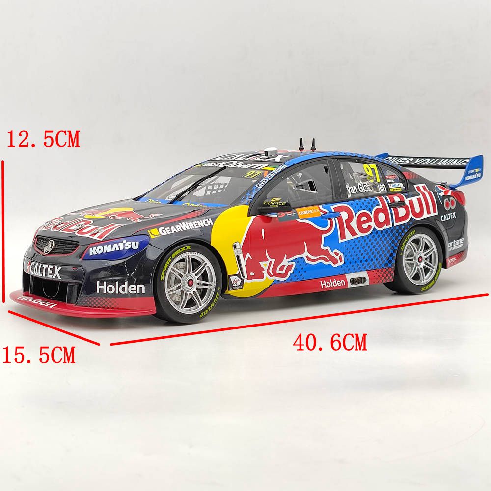 1/12 HOLDEN VF COMMODORE SUPERCAR 2016 CHAMPIONNAT D'AUSTRALIE #97 B12H16X JOUETS EN RÉSINE VOITURE CADEAU