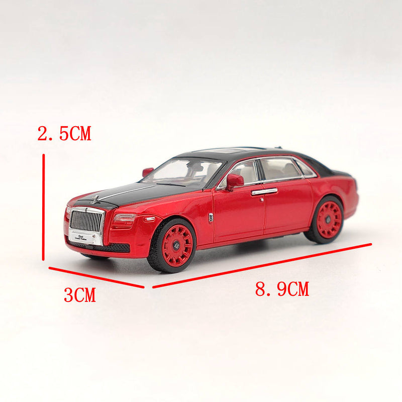 DCM 1:64 Rolls-Royce Ghost Extended Wheelbase Diecast Toys Car Models Collection Gifts DC8801