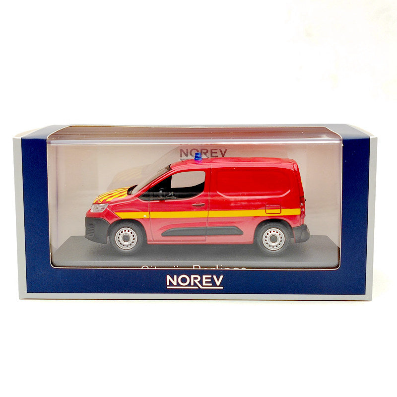 Norev 1/43 2018 Citroen Berlingo Pompiers Diecast Model Cars Limited Collection