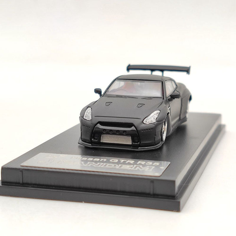 LF 1/64 Nissan GTR R35 PANDEM Limited Diecast Toys Car Models Miniature Vehicle Collection Gifts