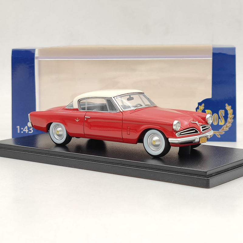 1/43 BOS Studebaker Commander Starliner 1953 Red Resin Model Car Collection Toys Gift