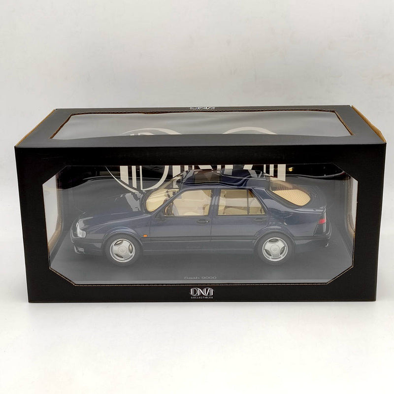 DNA Collectibles 1/18 Saab 9000 Aero CS 1985 DNA000139 Resin Model Limited Blue Toy Car Gift