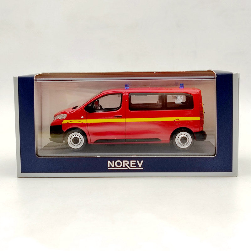 Norev 1/43 2016 Peugeot Expert Pompiers Firefighters Minibus Diecast model Cars