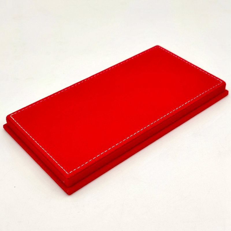 Acrylic Case Models Thicken Display Box Transparent Dustproof Red Flannel Bottom 23CM