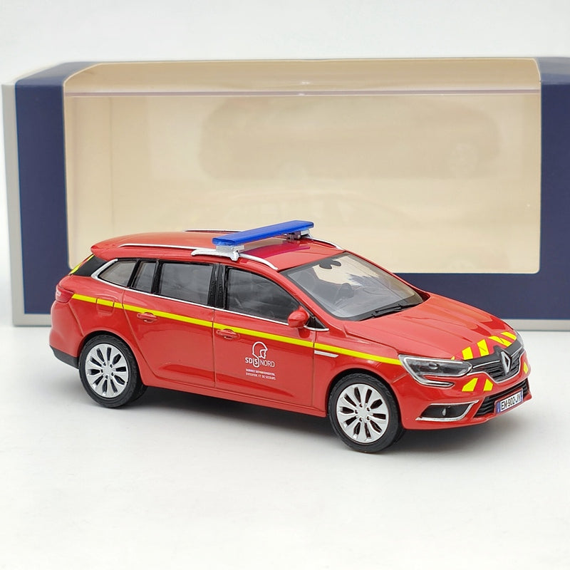 Norev 1/43 2016 Renault Megane Estate Pompiers FIRE ENGINE Diecast Model cars