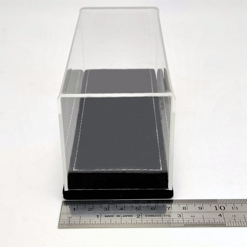 1:43 Thicken Acrylic Case Models Car Thicken Display Box Transparent Dustproof Black Flannel Bottom