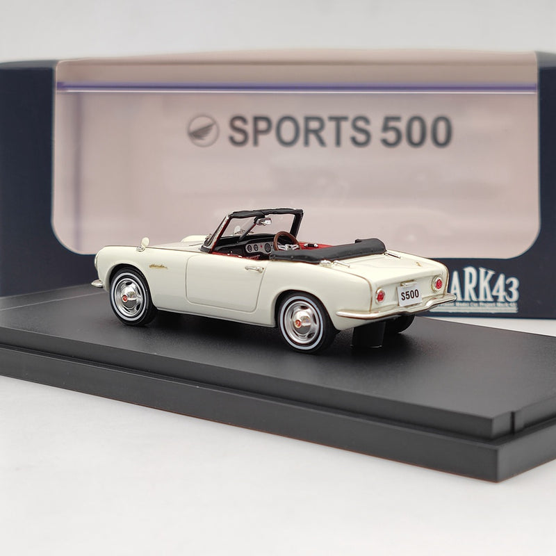 Mark43 1/43 Honda S500 AS280 Sport 500 White PM4322W Resin Model Car Limited Edition Gift