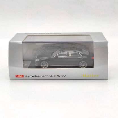 Master 1:64 Mercedes-Benz S450 W222 Jouets moulés sous pression Modèles de voitures Collection Cadeaux Édition limitée