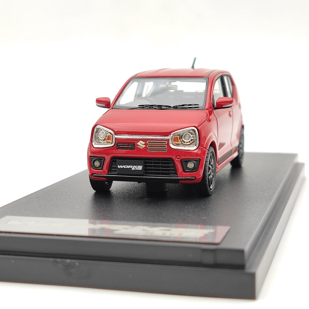 Modèle réduit de voiture Suzuki ALTO Works HA36S rouge PM4360WR à l'échelle 1/43 de Mark43
