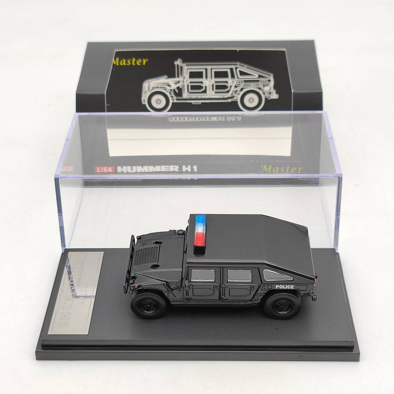 New Master 1:64 Hummer H1 1999 SUV Military Diecast Toys Car Models Miniature Vehicle Hobby Collection Gifts