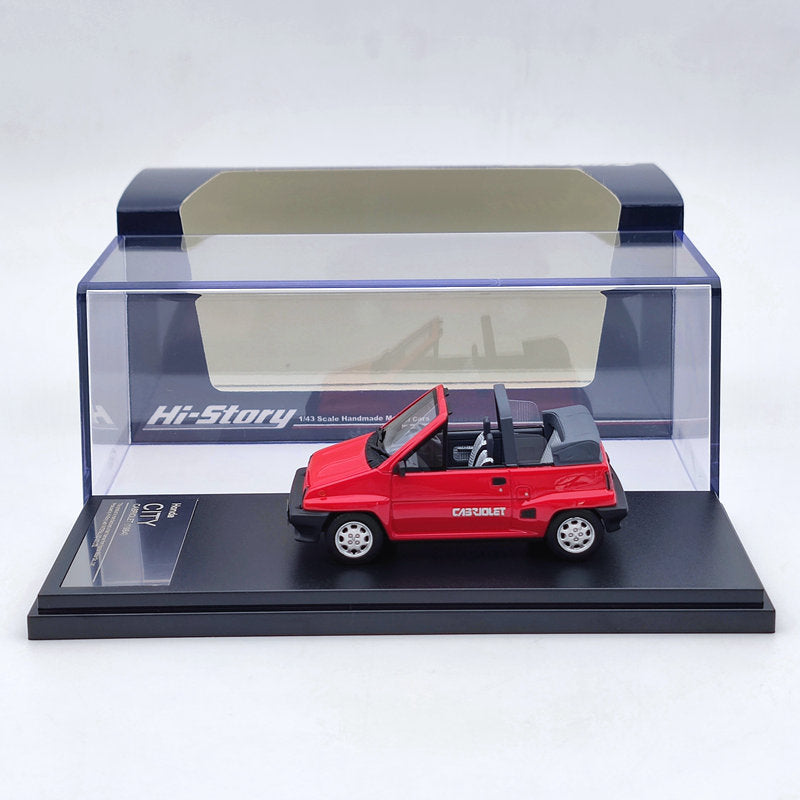 Hi-Story 1/43 Honda City Cabriolet 1984 HS286 Resin Model Limited Collection Gift