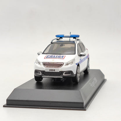 1/43 Norev Peugeot 2008 2013 Police Municipale blanc moulé sous pression modèle voitures limitées