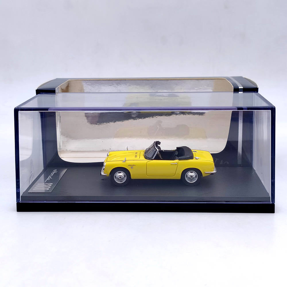 Mark43 1/43 Honda S800 1967 Yellow Convertible PM4375Y Resin Model Car Limited Edition Gift