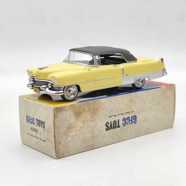 GFCC TOYS 1:43 1954 Cadillac Eldorado Convertible #43005A Alloy car model Limited Collection Yellow Gift