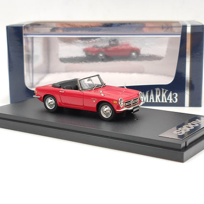 Mark43 1:43 Honda S800M Scarlet Convertible PM4349R Resin Model Car Limited Collection Gift
