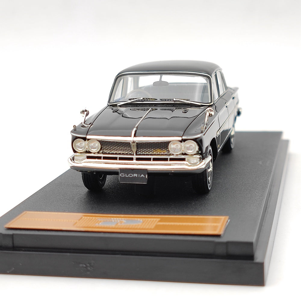 Mark43 1/43 Nissan Prince Gloria Super 6 S41D Black PM4318BK Resin Model Car Limited Gift