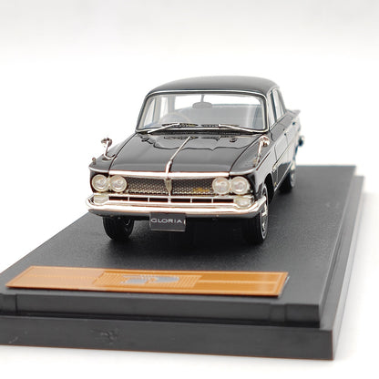 Mark43 1/43 Nissan Prince Gloria Super 6 S41D Black PM4318BK Resin Model Car Limited Gift