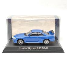 Norev 1/43 1995 Nissan SKYLINE R33 GT-R bleu métallisé modèle réduit de voiture moulé sous pression