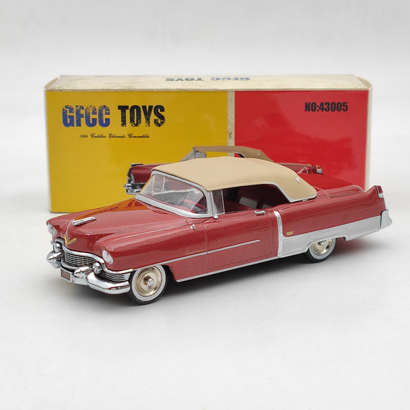 GFCC TOYS 1:43 1954 Cadillac Eldorado Convertible Red