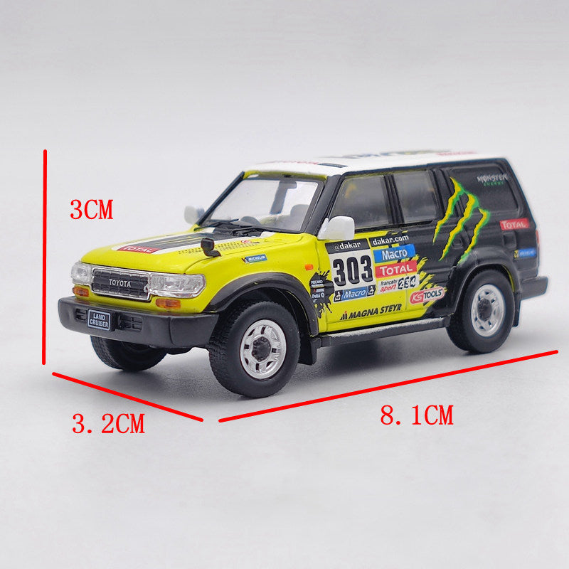 Master 1:64 TOYOTA LAND CRUISER LC80 Magic Claw Collection Diecast Models Toys Car Gifts