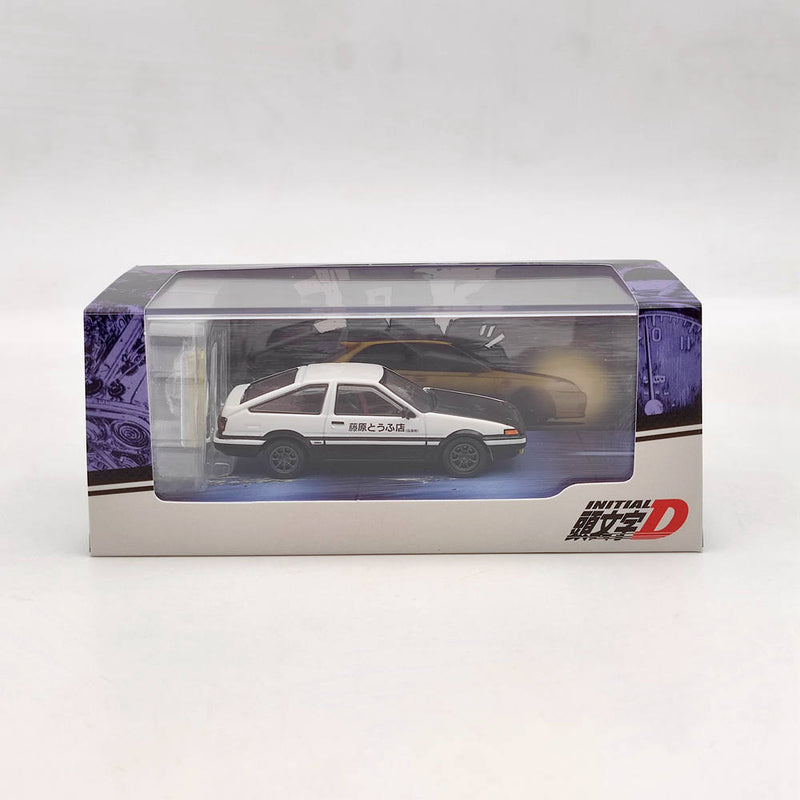 1/64 Hobby Japan Toyota SPRINTER TRUENO GT APEX AE86 Project D With Engine Diecast Toy Car Gift