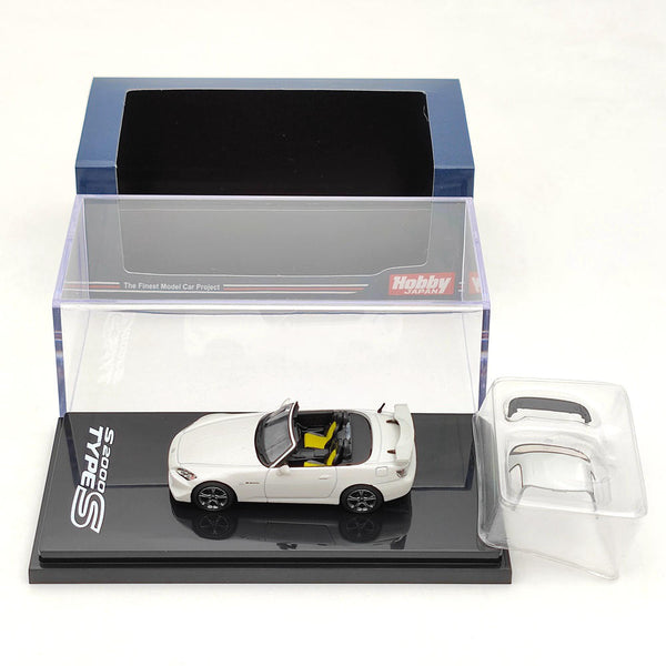 Hobby Japan HJ641020SPW 1/64 Honda S2000 Type S (AP2) Platinum White Diecast