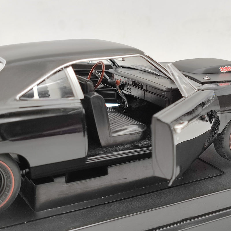 Supercar Collectibles 1/18 1969 1/2 Plymouth Roadrunner #29554PDiecast  Model Car Limited Edition Collection Auto Toys Black Gift