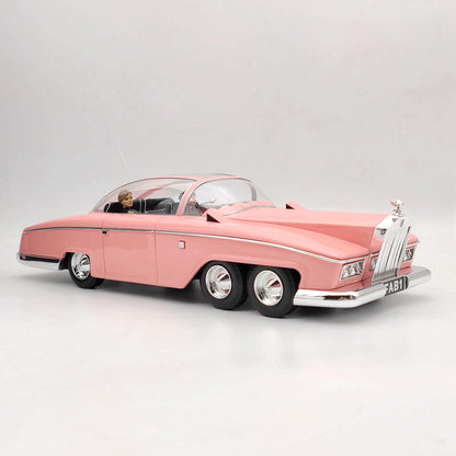 AMIE 1/18 Scale Rolls Royce Lady Penelope's Thunderbirds FAB1/FAB 1 Resin Toys Car Models Miniature Decoration Gifts Limited Collection