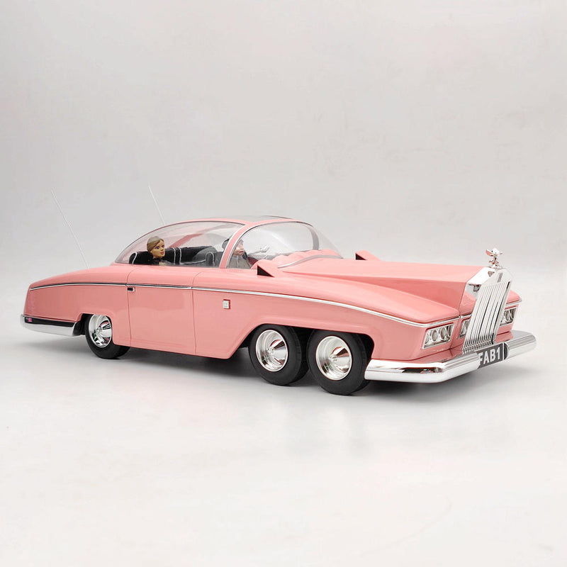 AMIE 1/18 Scale Rolls Royce Lady Penelope's Thunderbirds FAB1/FAB 1 Resin Toys Car Models Miniature Decoration Gifts