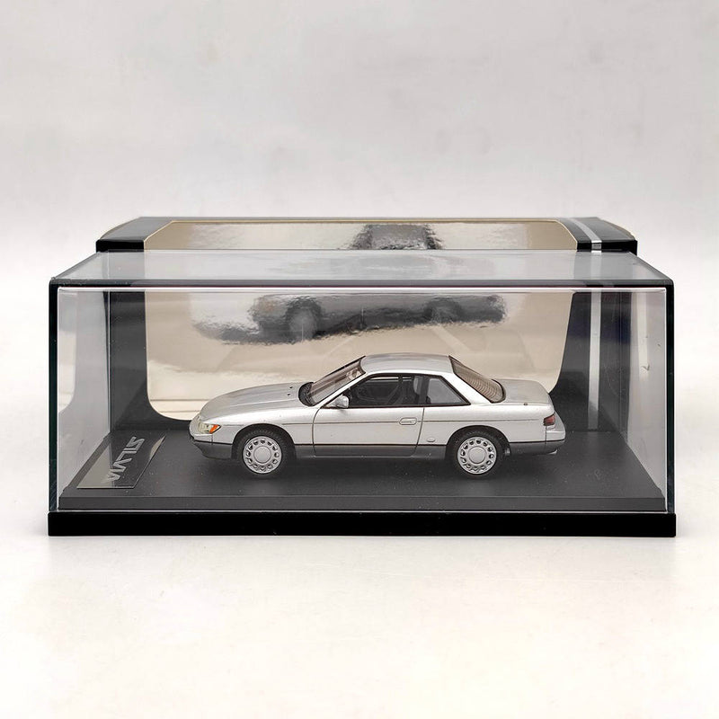 Mark43 1/43 Nissan Silvia Q's S13 Silver PM4369BS Resin Model Car Limited Collection