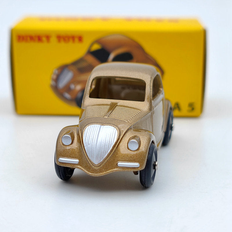 Lot Of 5Pcs DeAgostini 1:43 Dinky Toys 35A Simca 5 Brown Diecast Models Car