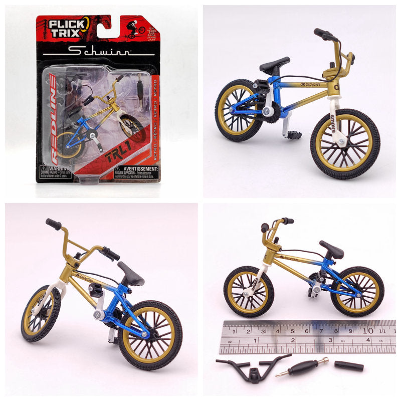 Finger Bike FLICK TRIX Miniature BMX PREMIUM Diecast Models Toys Bicycle Gift