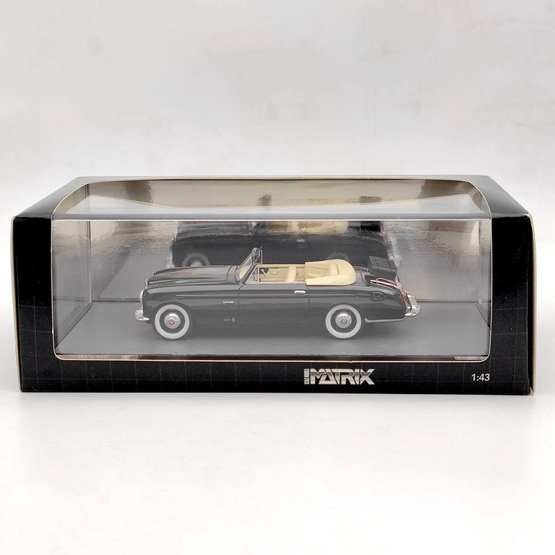 1/43 MATRIX-MODELS Packard 120 Vignale Convertible Black MX41601-031 Resin Toy Car Gift