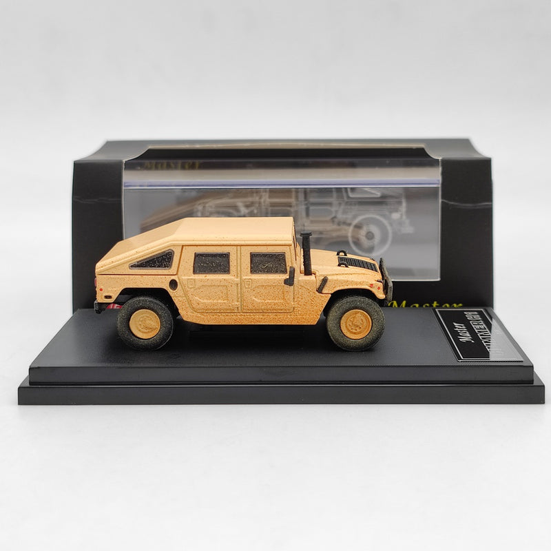 Master 1:64 Hummer H1 Muddy Pickup Truck Military Diecast Toys Car Models Collection Gifts