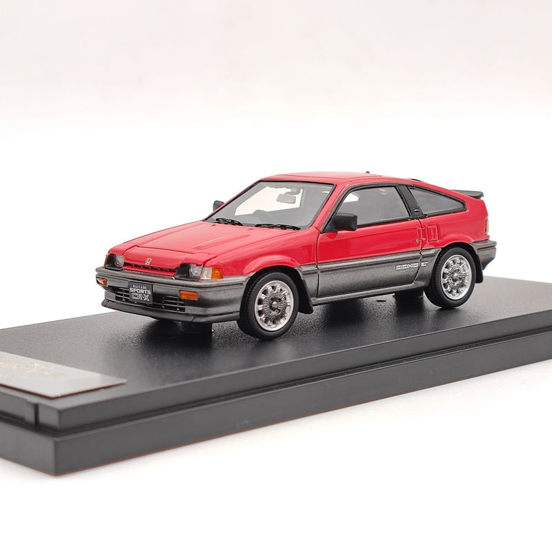 Mark43 1/43 Honda Ballade Sports CR-X Si AS CF-48 Wheel Red PM4384SR Resin Model Limited Collection
