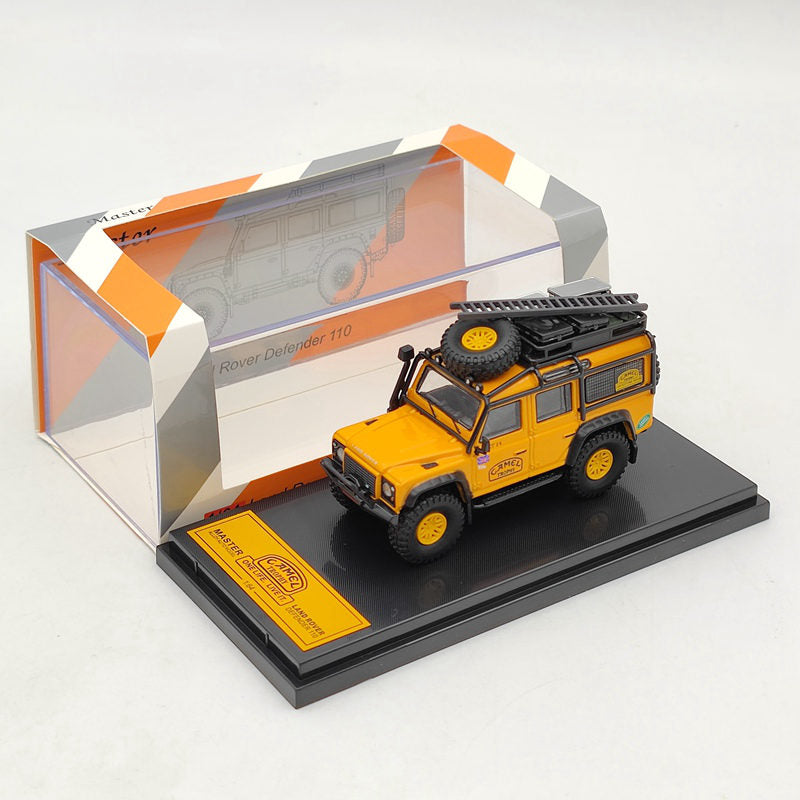 Master 1:64 Land Rover Defender 110 Camel Cup Collection Diecast Toys Cars Model Gifts Limited Edition yellow