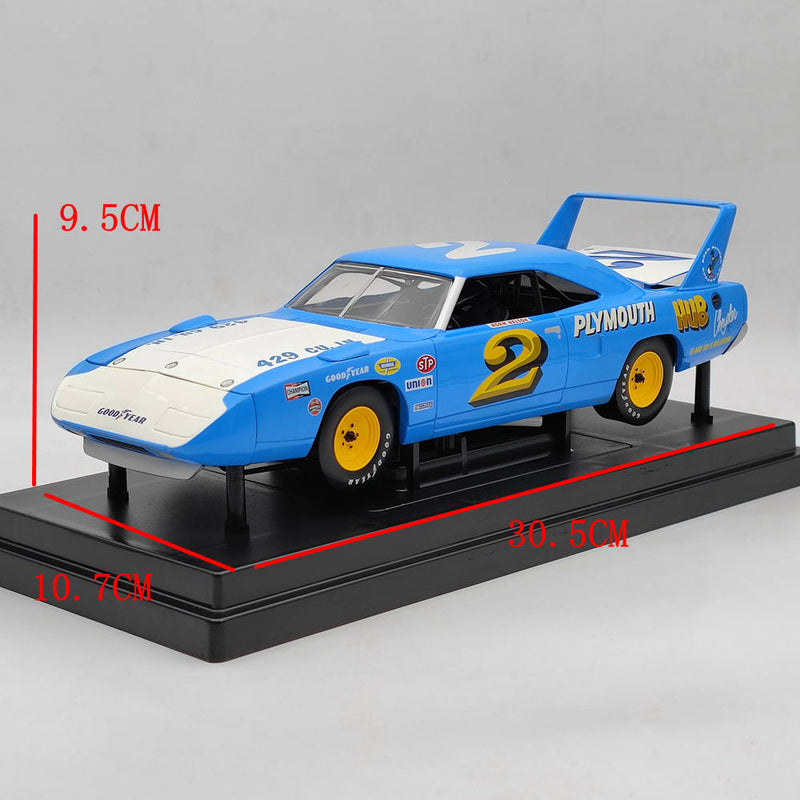 1/18 Plymouth Superbird Winged Warriors RC2 #2 Norm Nelson 1970 #29529P Diecast Model Cars Limited Edition Collection Christmas Toy Gifts